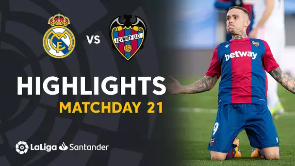 Highlights Real Madrid vs Levante UD (1-2)