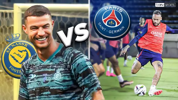 😁 Ronaldo tout sourire à l'entraînement avant d'affronter le PSG