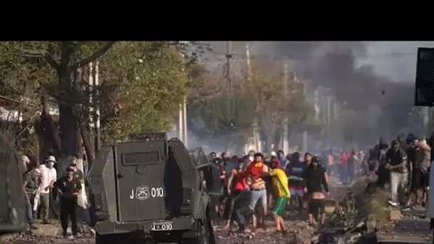 Au Chili, des émeutes de la faim ont éclaté dans la banlieue de Santiago