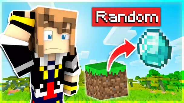 Minecraft random mais j'arnaque la game ?!