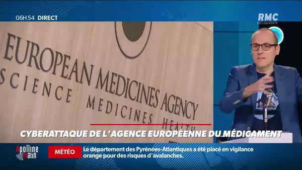 Cyberattaque de l'agence européenne du médicament