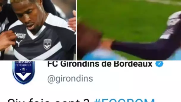 Bordeaux 2-0 OM: Bordeaux  trolle l'OM sur Twitter, rouge Pablo, de preville kamano payet garcia