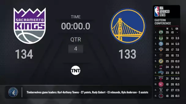 Sacramento Kings @ Golden State Warriors | #NBARivalsWeek on TNT Live Scoreboard