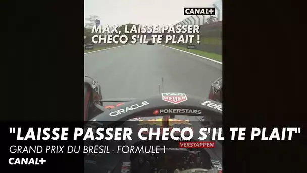 Quand Max Verstappen refuse de laisser passer Sergio Perez - Grand Prix du Brésil - F1