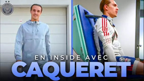 Maxence Caqueret (OL) nous montre les COULISSES de la rééducation d'un joueur pro !