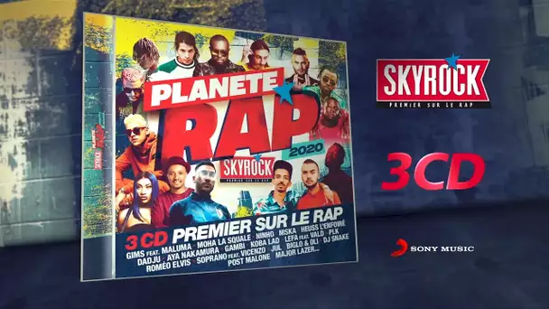 La compilation Planète Rap 2020 dans les bacs !