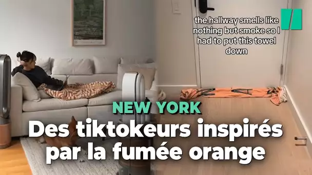 À New York, ces tiktokeurs sont très inspirés par l’esthétique « dystopique » de la fumée dans l’air