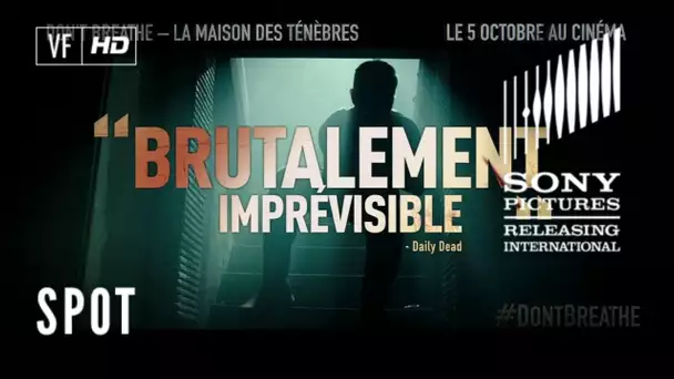 Don&#039;t Breathe – La Maison des Ténèbres - TV Spot EXTREME  20' - VF