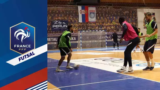 Futsal : Voyage et séance en Serbie !