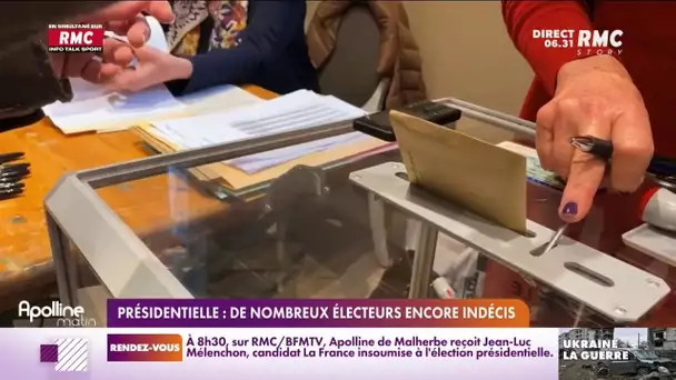 Présidentielle : de nombreux électeurs encore indécis