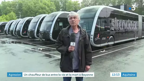 Agression violente d'un chauffeur de bus à Bayonne
