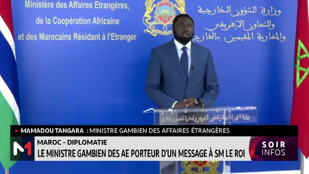 Maroc-diplomatie: Nasser Bourita reçoit le ministre gambien des AE