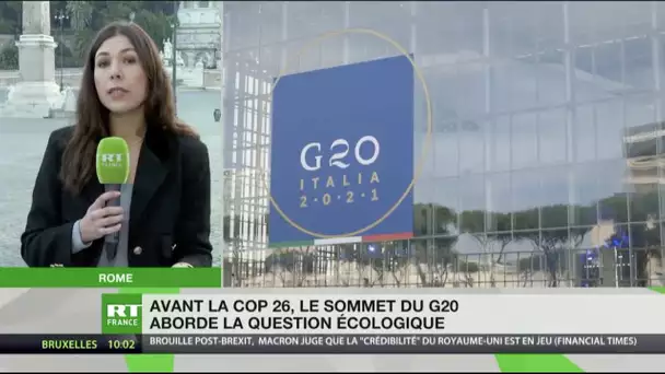 Relance économique, lutte contre le Covid-19, climat : le G20 se réunit à Rome