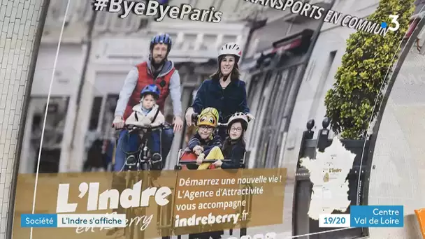 L'Indre : un département qui promu son attractivité jusqu'à Paris dans le métro et les RER