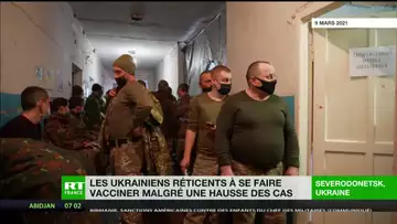Les Ukrainiens réticents à se faire vacciner