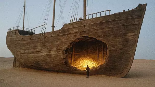 Découverte d'un navire d'or dans le désert après 500 ans