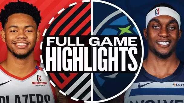 TRAIL BLAZERS at TIMBERWOLVES | FULL GAME HIGHLIGHTS | February 8, 2025