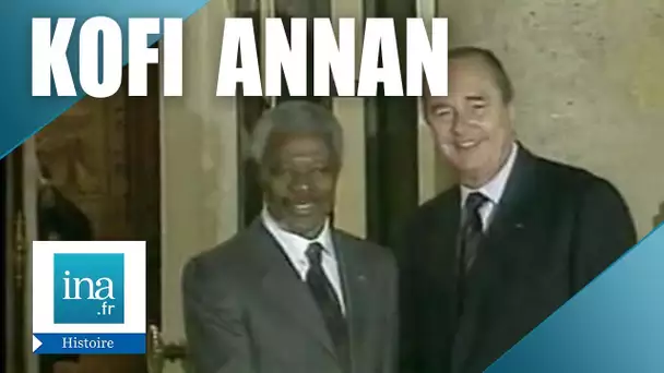 1998 : Kofi Annan à l'Elysée | Archive INA