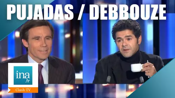 Quand Jamel Debbouze prend son café dans le 20h de David Pujadas | Archive INA