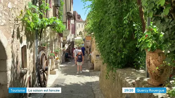 Lot : à Saint-Cirq-Lapopie, la saison touristique est lancée