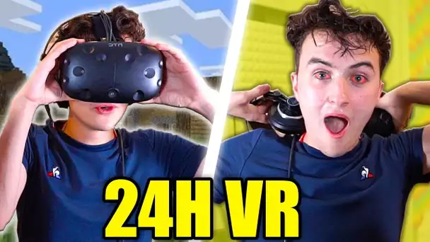 JE RESTE 24H EN VR (Dormir en Réalité Virtuelle feat. FastGoodCuisine)