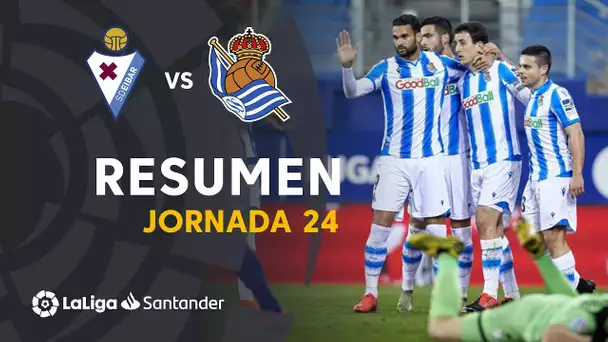 Resumen de SD Eibar vs Real Sociedad (1-2)