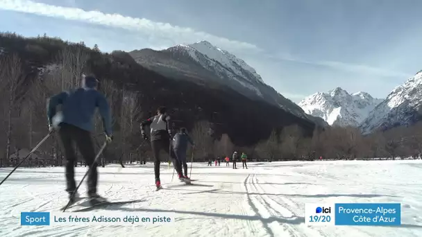 JO 2024 : les frères Adisson s'entraînent même le 1er janvier