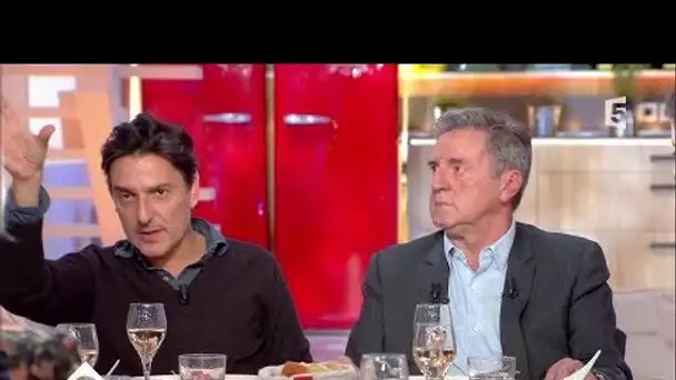 Yvan Attal et Daniel Auteuil au dîner - C à Vous - 17/11/2017