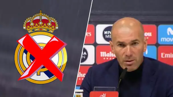 ZIDANE quitte le REAL MADRID !