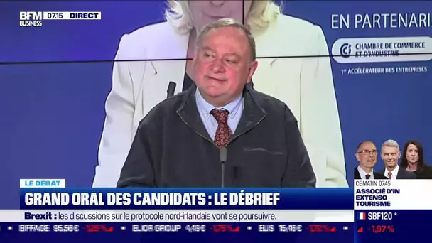 Le débat : Le débrief du Grand oral des candidats, par Jean-Marc Daniel et Nicolas Doze