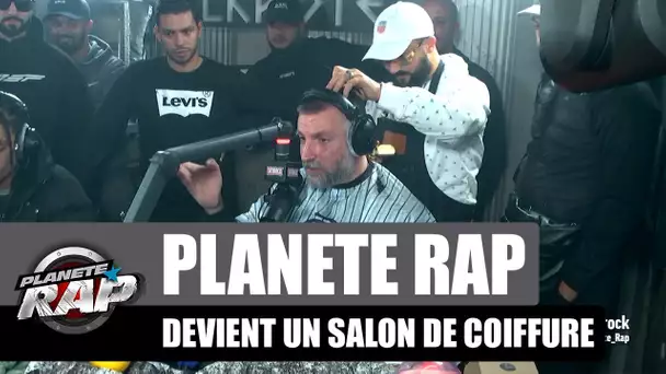 Planète Rap se transforme en salon de coiffure avec Zak l'artiste & Alkpote#PlanèteRap