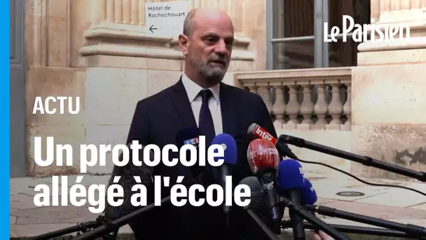 Protocole sanitaire à l’école : un seul test, fini le masque en extérieur... ce qu’il faut re