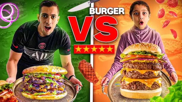 Qui fait le meilleur Burger ? : Burger challenge Frère et soeur 😍