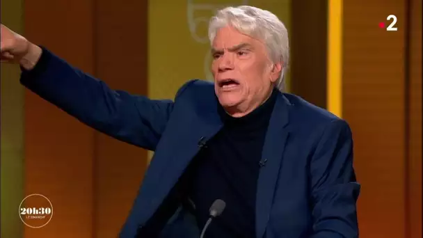 Bernard Tapie évoque son cancer face à Laurent Delahousse