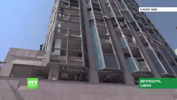 Explosions à Beyrouth : la ville en ruines, au moins 100 morts