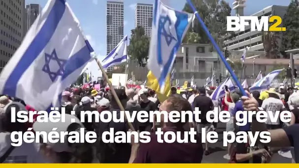 Israël: des manifestations et une grève générale pour appeler à la fin de la guerre à Gaza