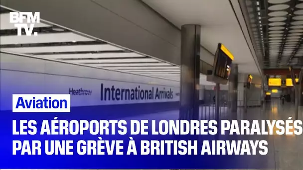 Les aéroports de Londres paralysés par une grève sans précédent des pilotes de British Airways