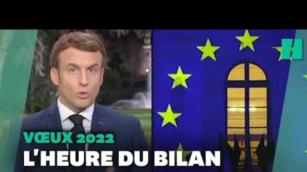 Pour les derniers vœux de son quinquennat, Macron dresse un bilan positif et regarde l'avenir