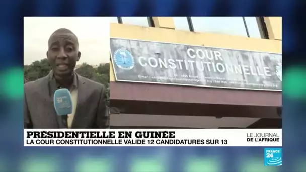 Guinée : la Cour constitutionnelle valide 12 des 13 candidatures à l'élection présidentielle