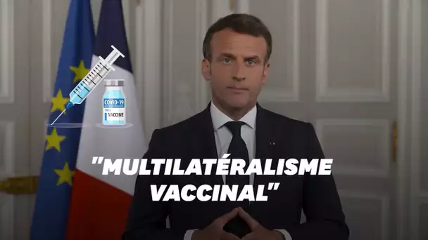 Macron promet 30 millions de doses à Covax et aux pays pauvres