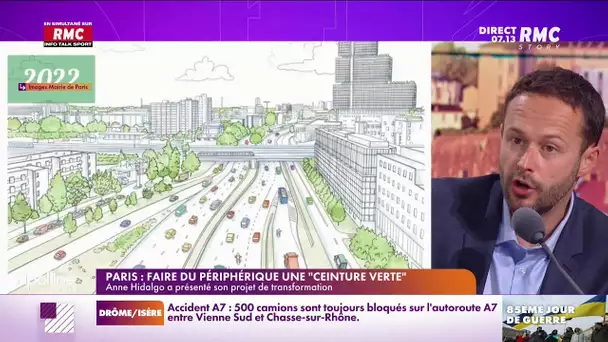Belliard : "On souhaite rééquilibrer l'espace avec un peu moins de voitures"