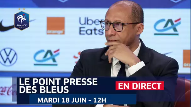 La conférence de presse des Bleus en direct (12h)