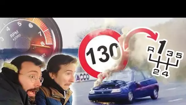 Passer la 1ère à 130km/h : ÇA FAIT QUOI ?