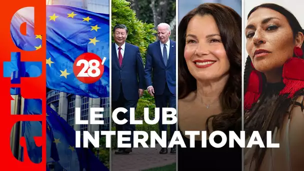 Xi Jinping/Joe Biden, politique européenne, Elisapie | Le Club international - 28 minutes - ARTE