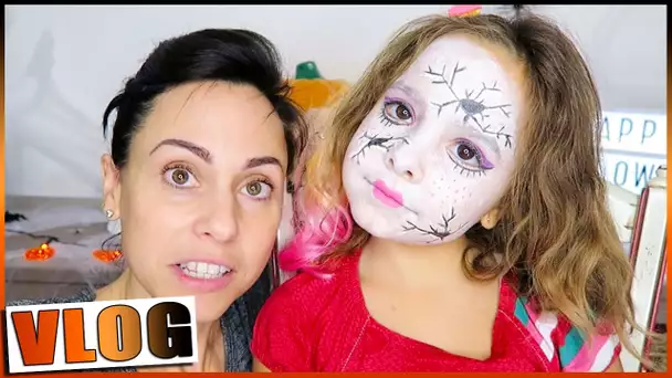 J&#039;ai cassé Jen  ! Maquillage de Poupée cassée pour Halloween / VLOGTOBER