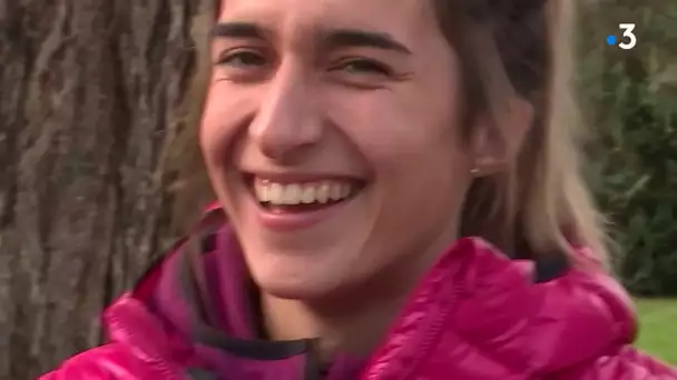 Ariège : les voeux de la championne olympique de ski acrobatique, Perrine Laffont