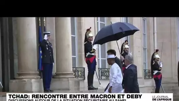 Sécurité et humanitaire au menu de la rencontre entre Mahamat Idriss Déby et Emmanuel Macron