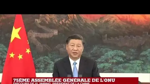 REPLAY -Discours du président chinois Xi Jinping à l'occasion de la 75e Assemblée générale de l'ONU