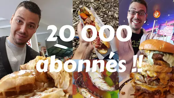 Pour les 20 000 abonnés, je vous offre ...