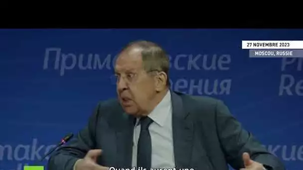 Lavrov : « Quand les Européens nous proposeront quelque chose, nous y réfléchirons 10 fois ».